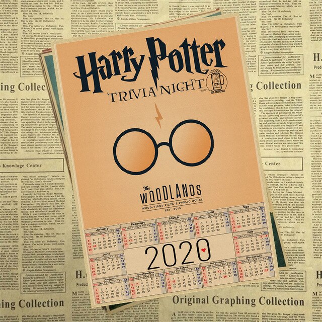 Poster calendrier Harry Potter - /medias/157495396747.jpg