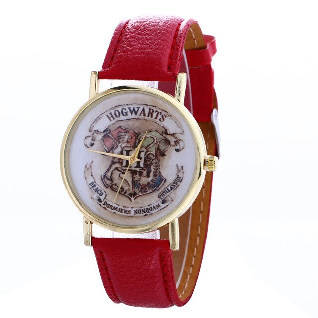 Montre cuir Harry Potter : Poudlard / Hogwarts - /medias/158627667739.jpg